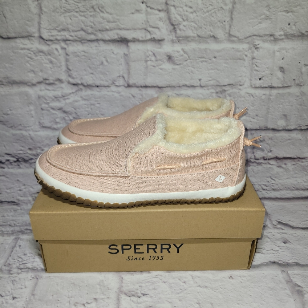 Sperry (Big) Girls Moc-Sider Slip On Boat Shoe